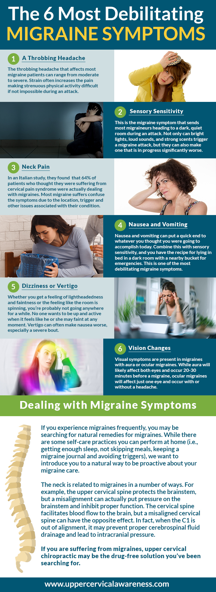 The 6 Most Debilitating Migraine Symptoms